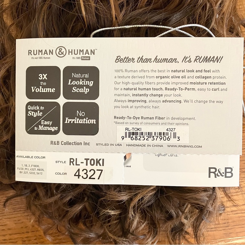 *SOLD*R&B Collection Ruman & Human Wig - Picture 10 of 13